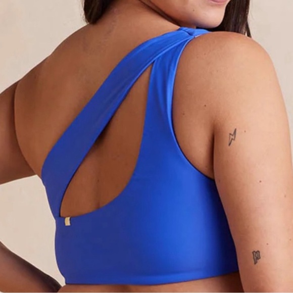 Summersalt Sidestroke Bikini Top limited edition Hydrangea blue- size 18 UPF 50+ - Picture 5 of 15